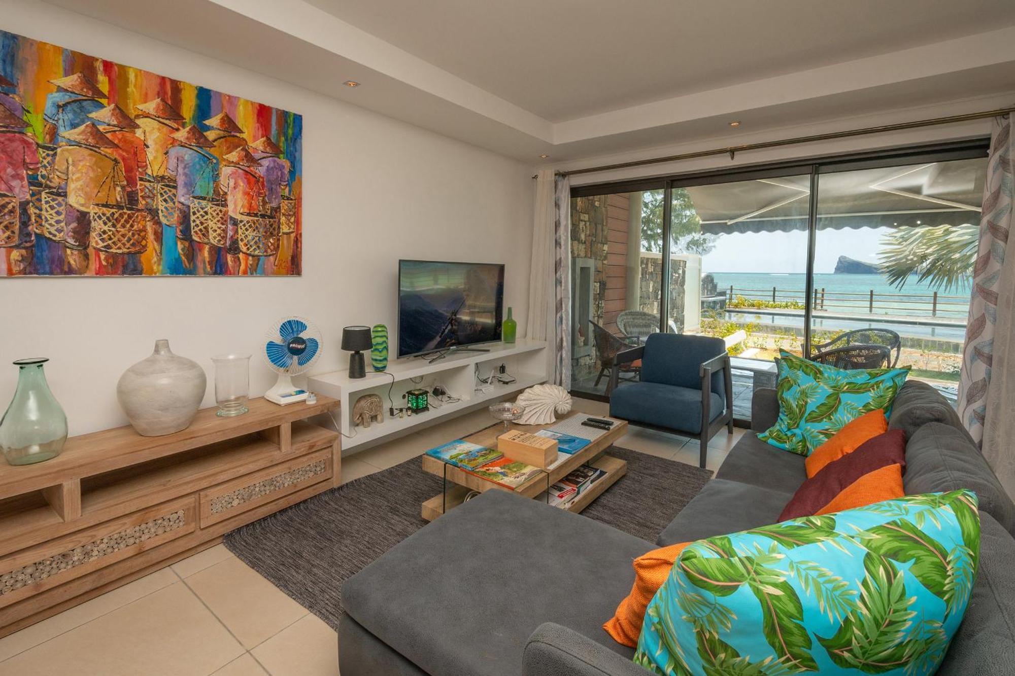 Luxury Beachfront Duplex, Coin De Mire View / 3Bed カップ・マルールー エクステリア 写真