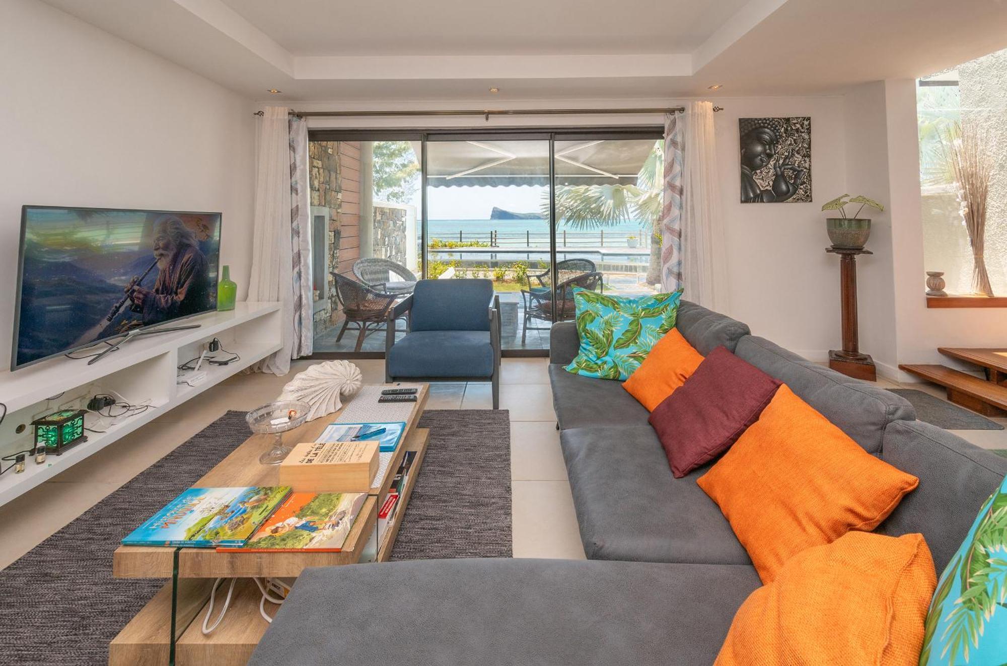 Luxury Beachfront Duplex, Coin De Mire View / 3Bed カップ・マルールー エクステリア 写真